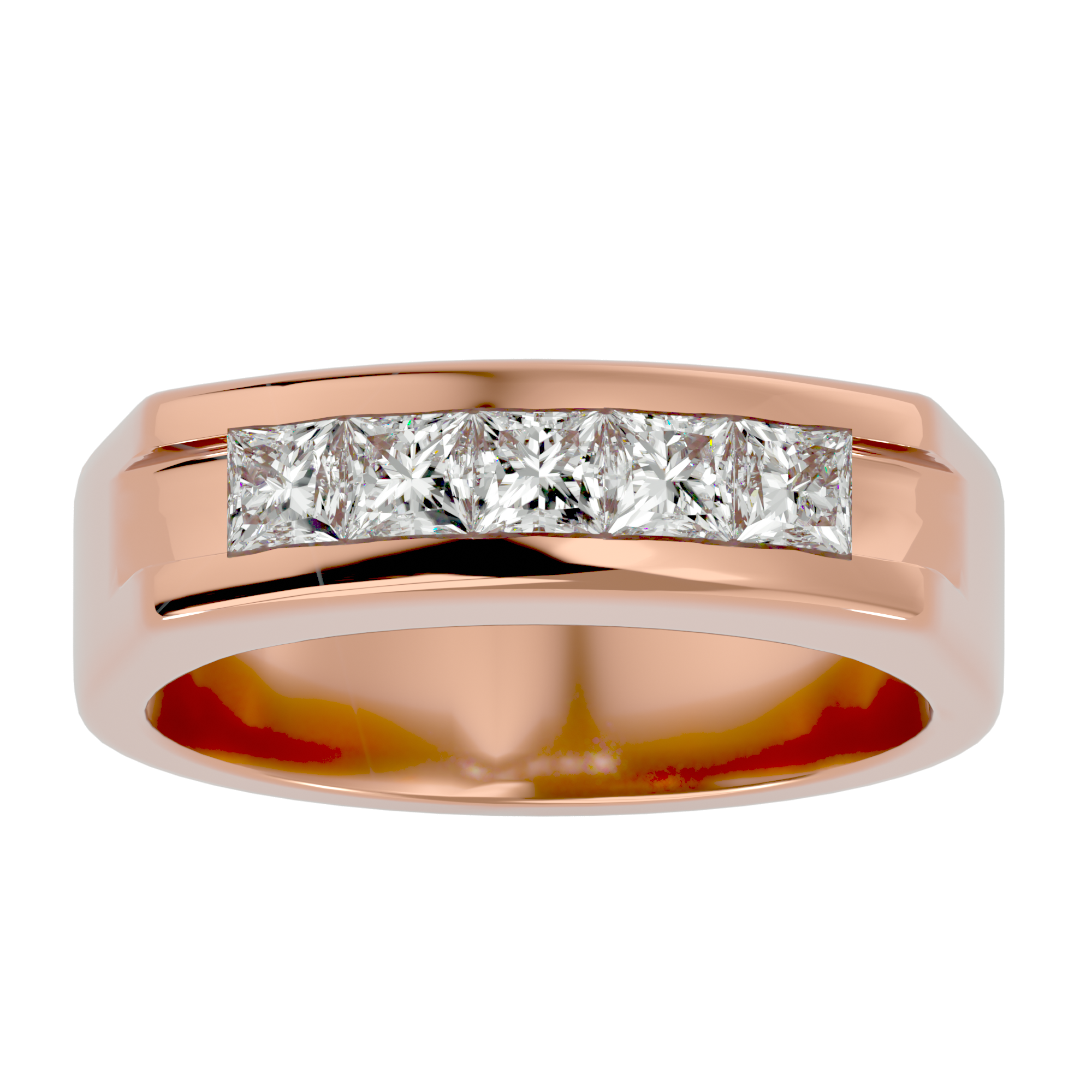 Lucinda Mens Studded Band