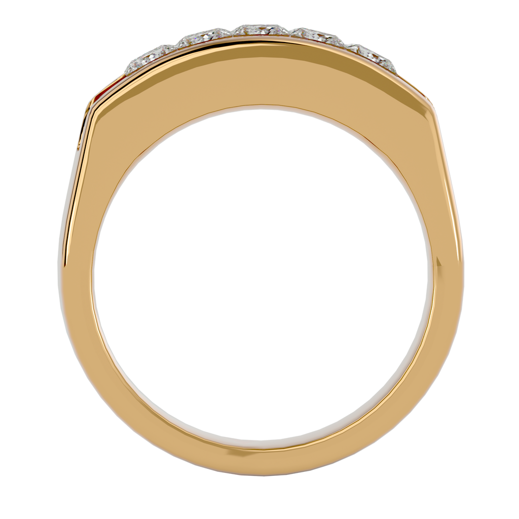 Lucinda Mens Studded Band
