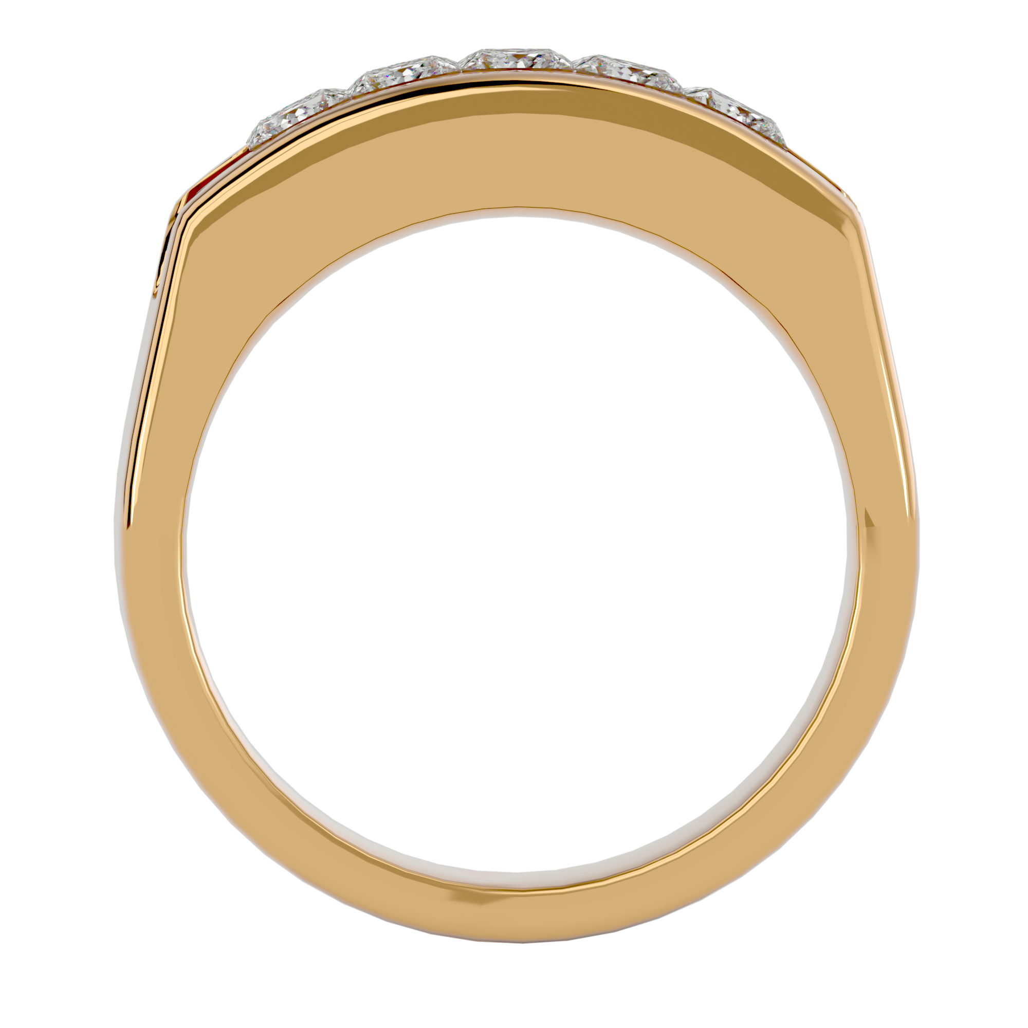 Lucinda Mens Studded Band