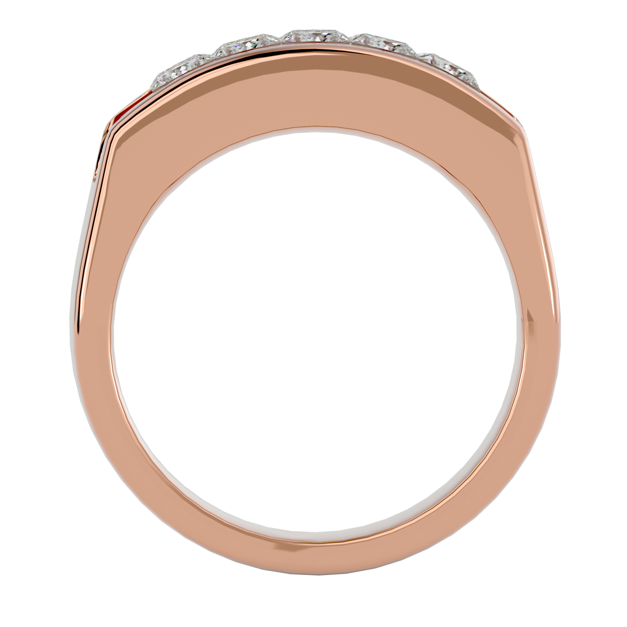 Lucinda Mens Studded Band