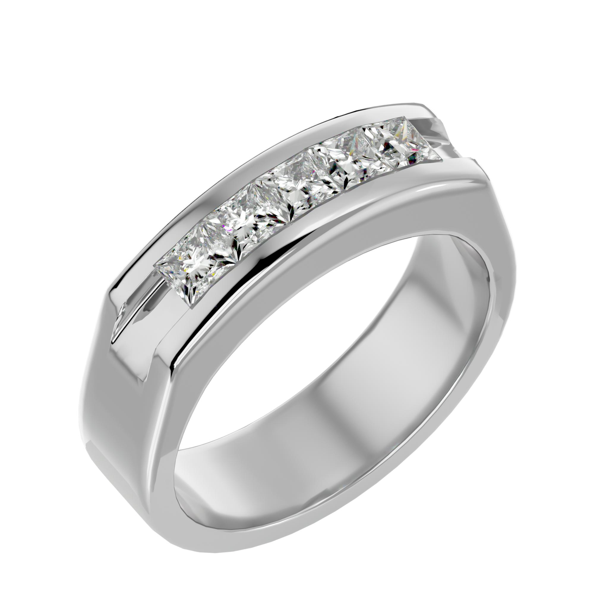 Lucinda Mens Studded Band