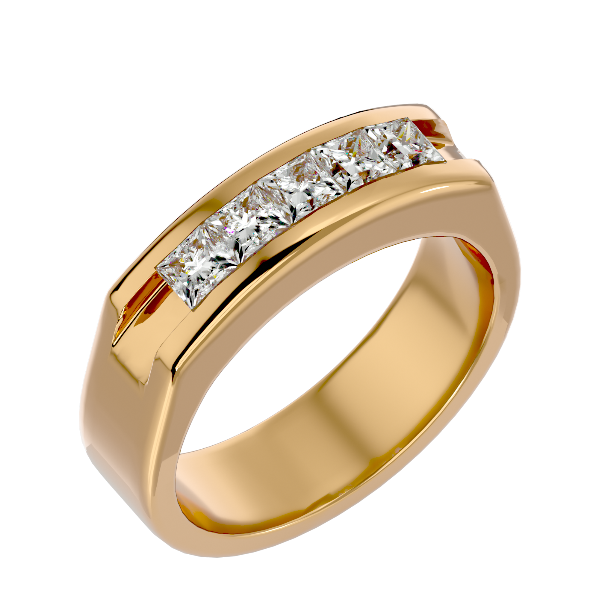 Lucinda Mens Studded Band