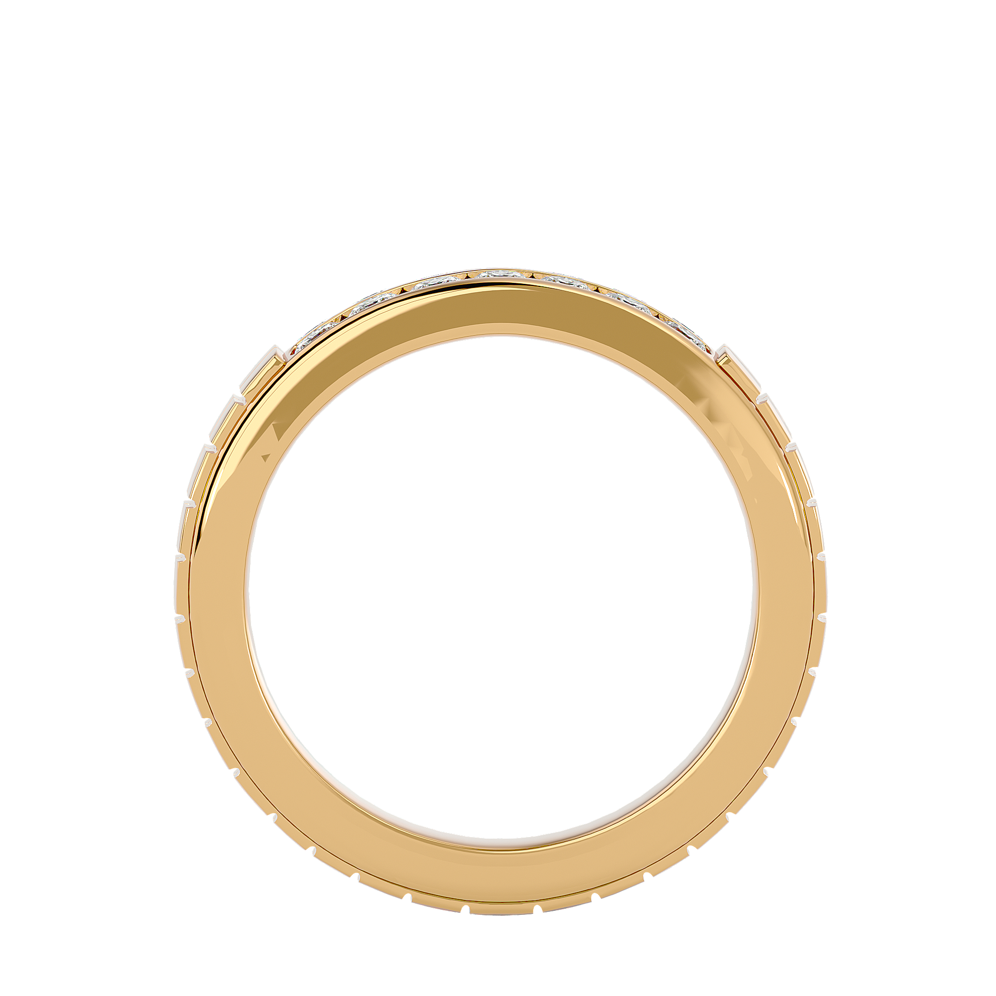 Henry Diamond Mens Studded Ring