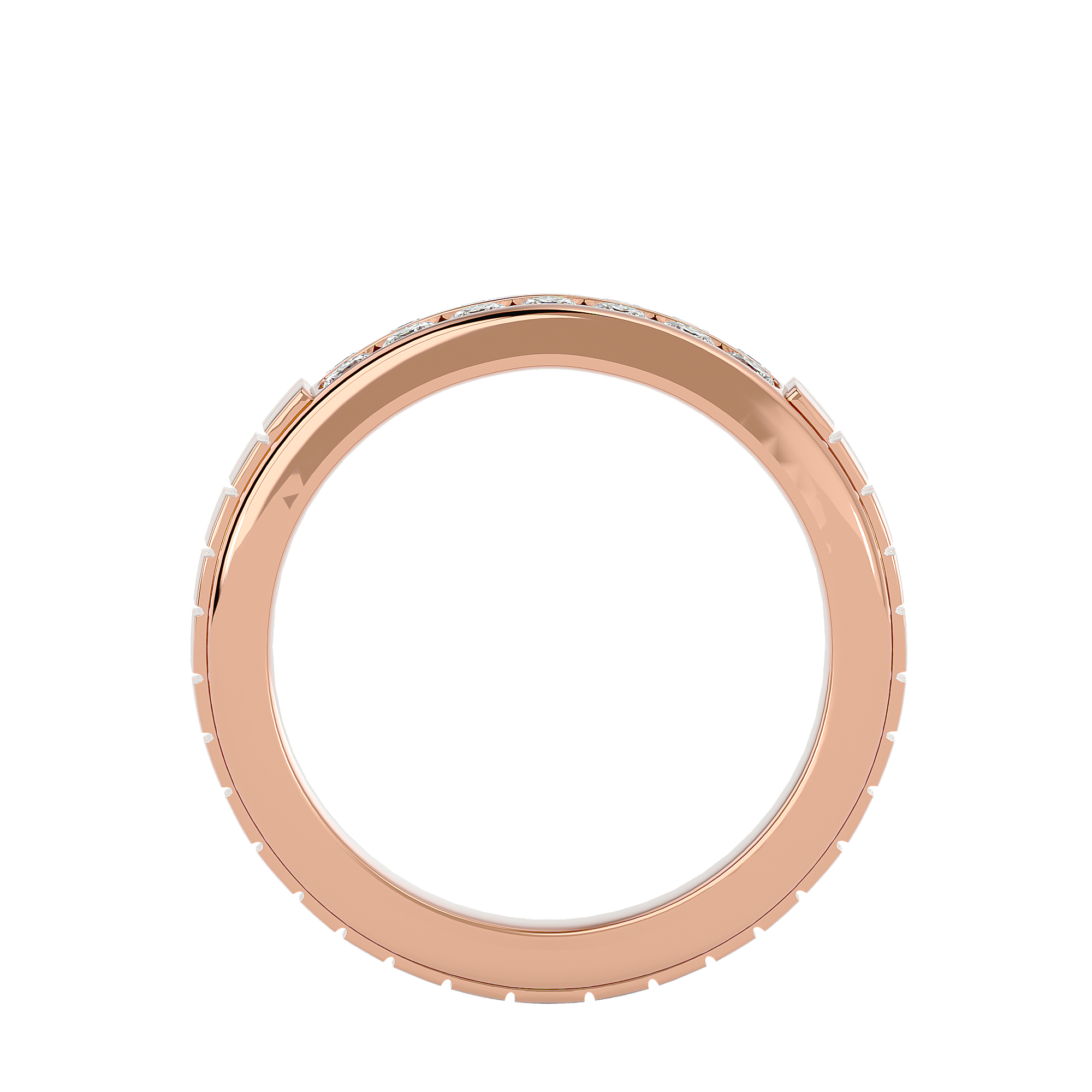 Henry Diamond Mens Studded Ring