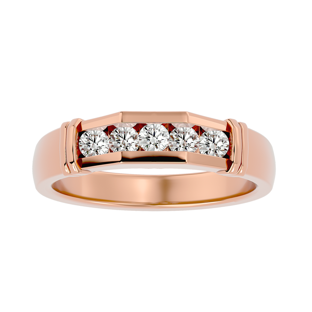 Ian Diamond Mens Studded Ring