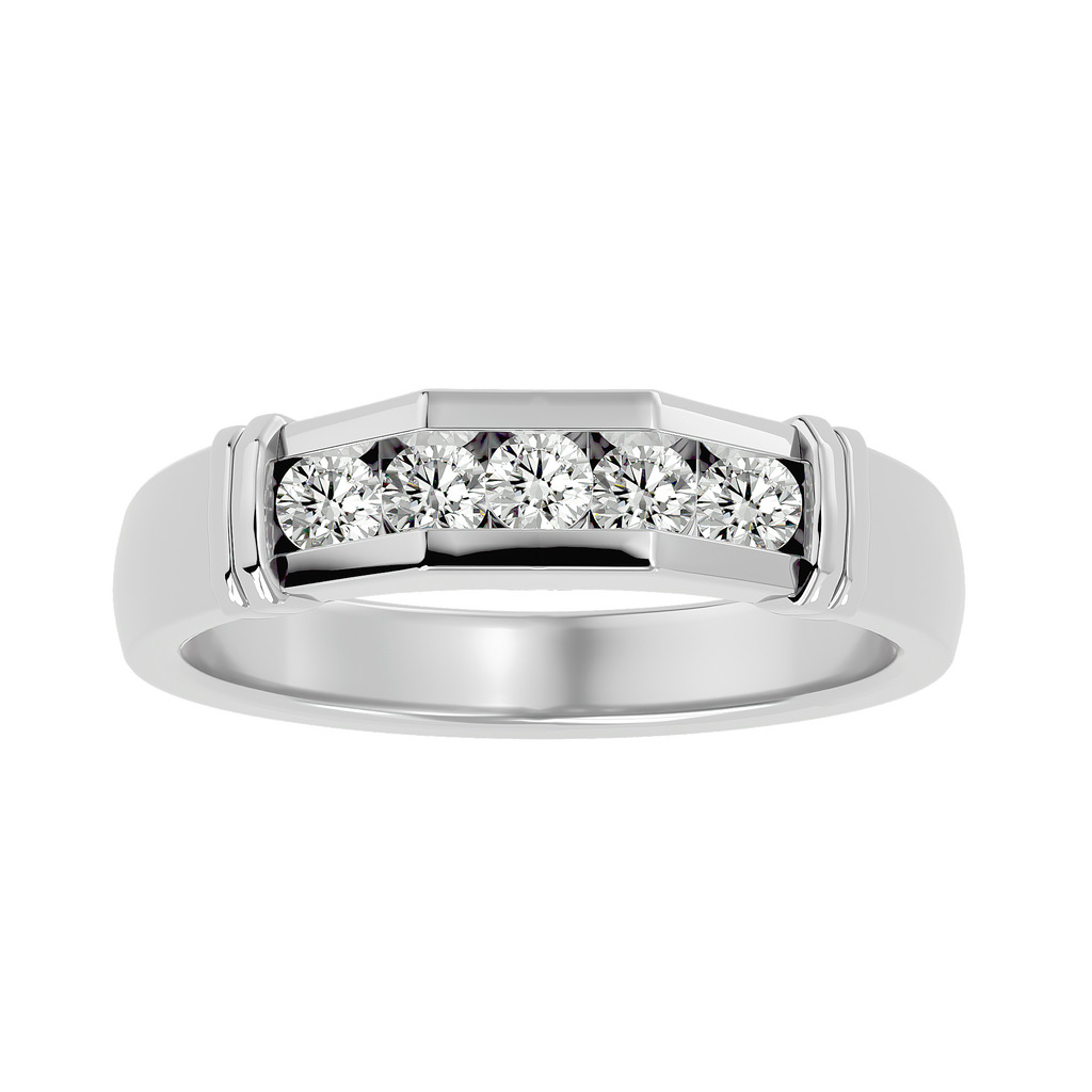 Ian Diamond Mens Studded Ring