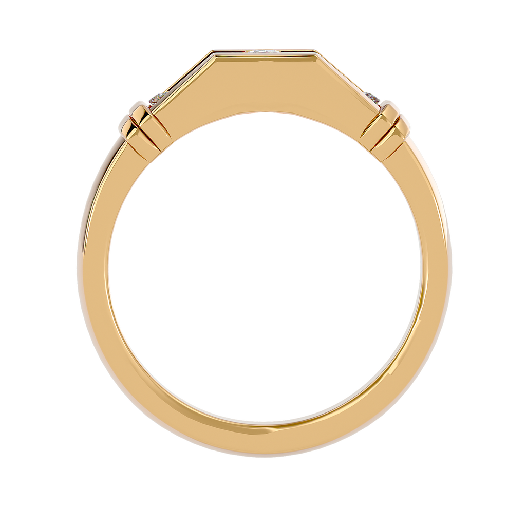 Ian Diamond Mens Studded Ring