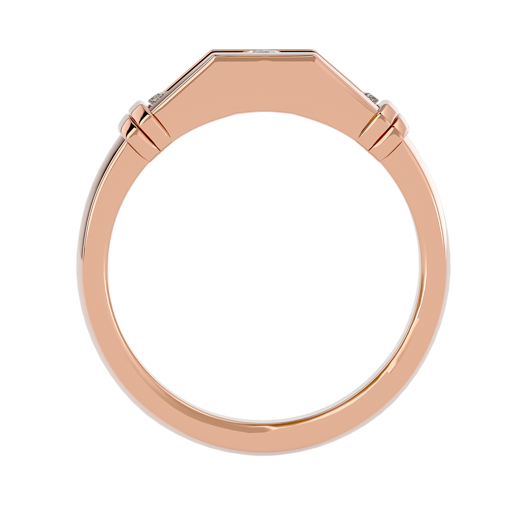 Ian Diamond Mens Studded Ring