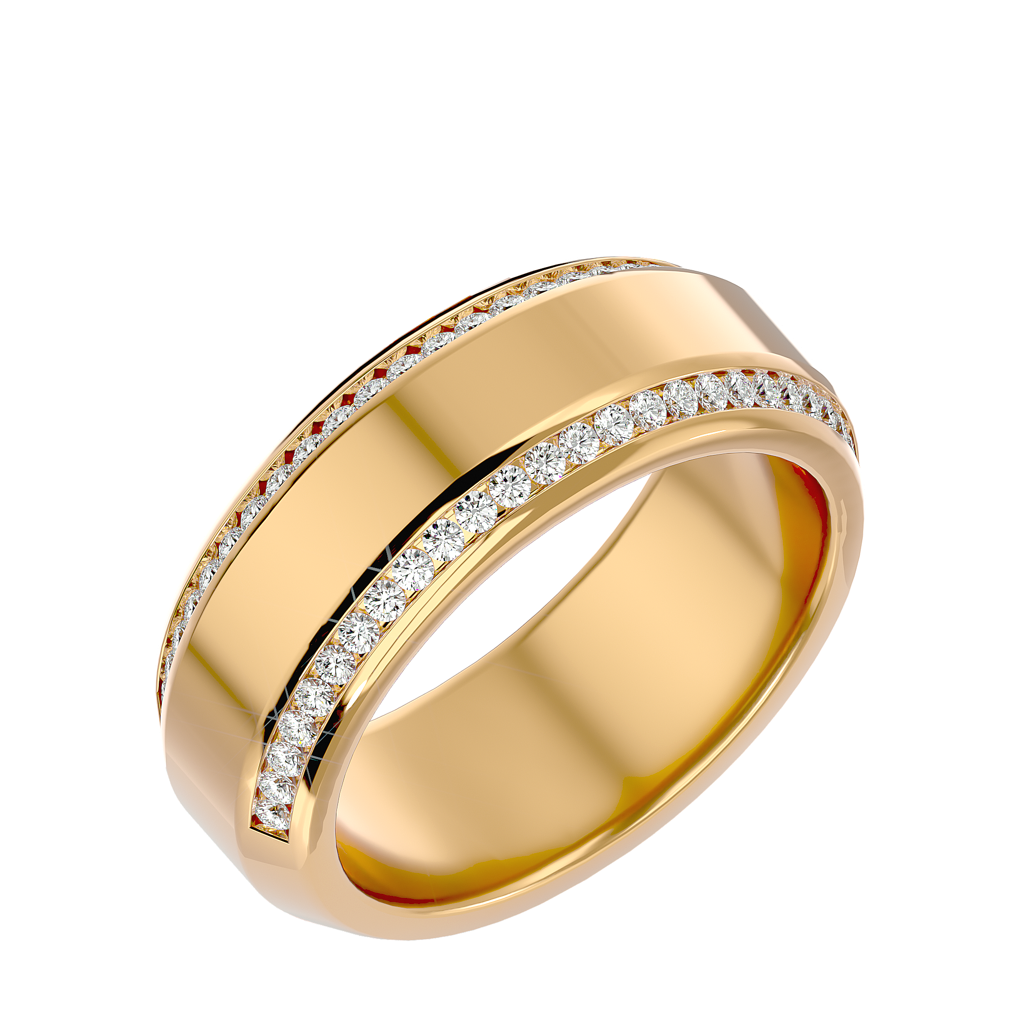 Adya Mens Studded Ring