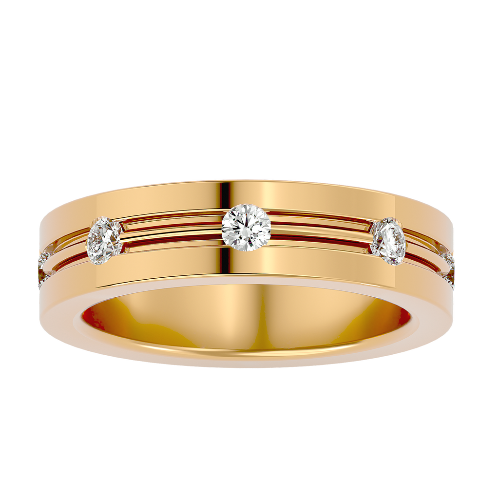 Christiana Mens Studded Ring