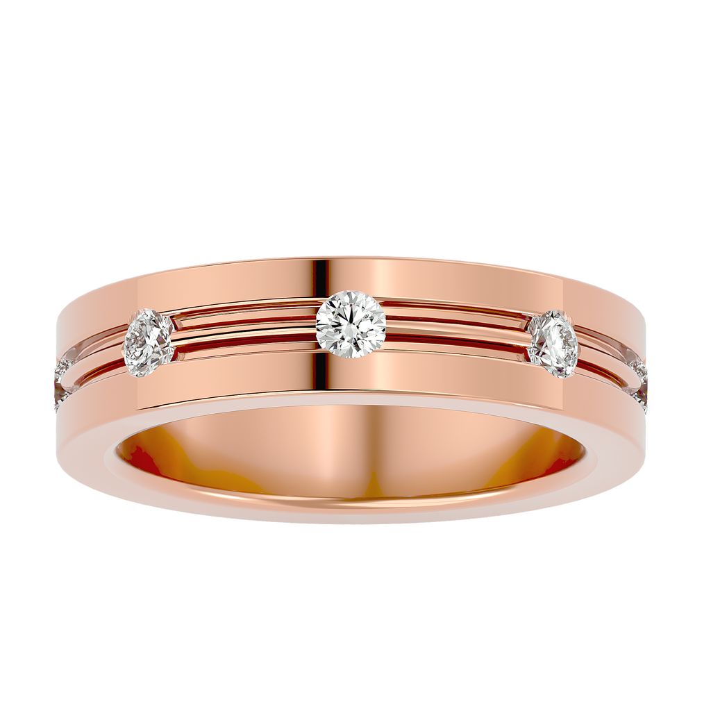 Christiana Mens Studded Ring