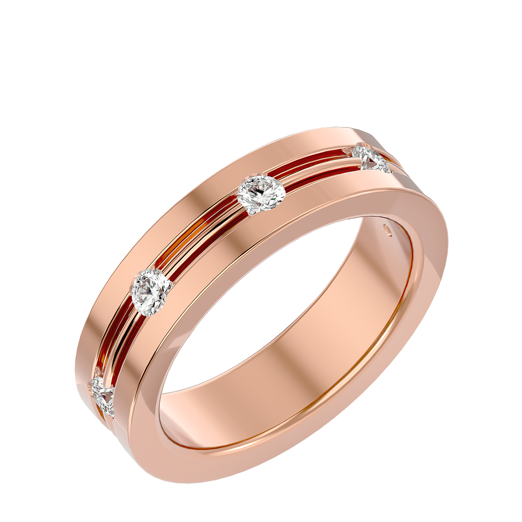 Christiana Mens Studded Ring