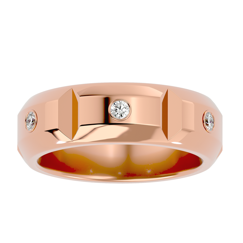 Gabriella Mens Studded  Band