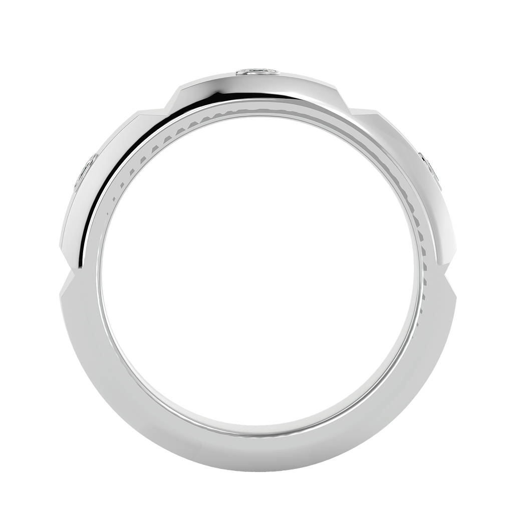 Gabriella Mens Studded  Band