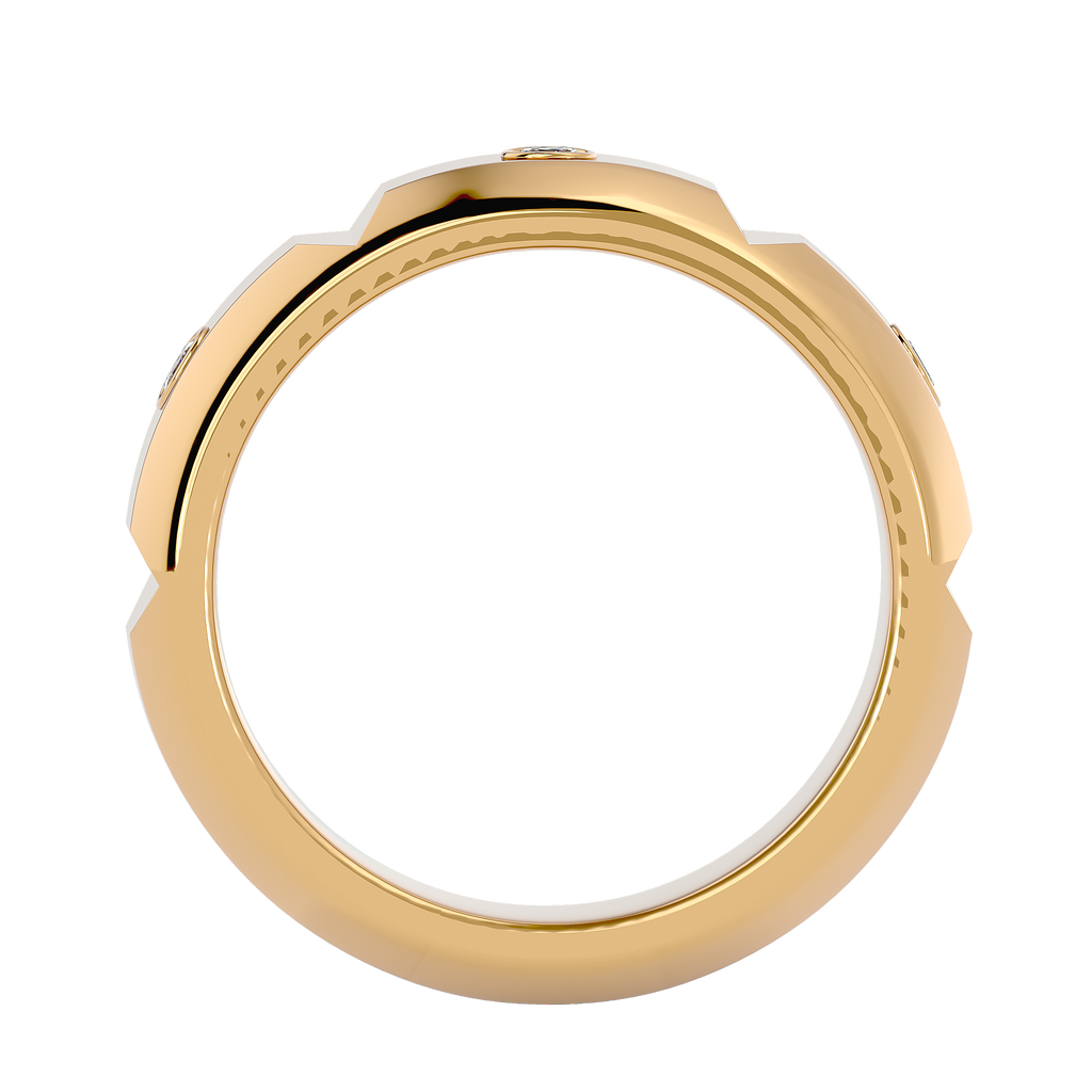 Gabriella Mens Studded  Band