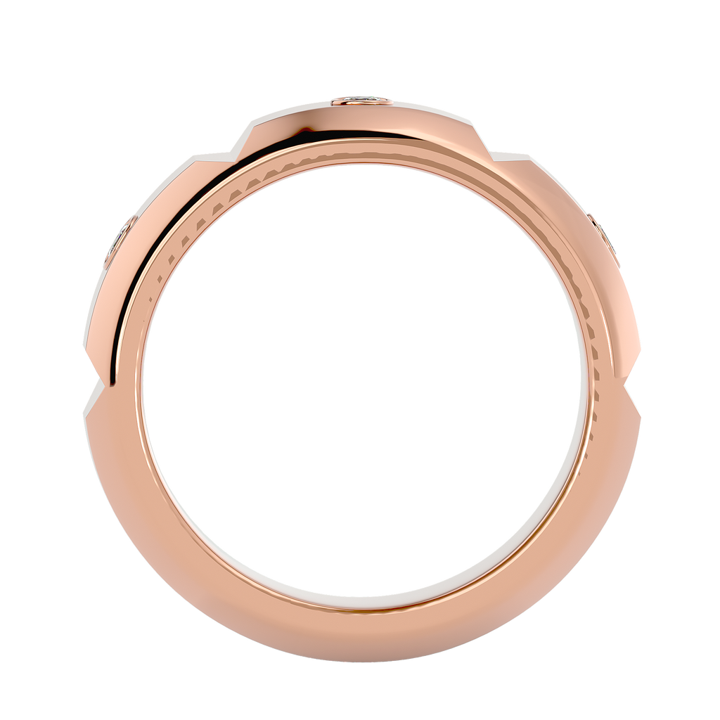 Gabriella Mens Studded  Band
