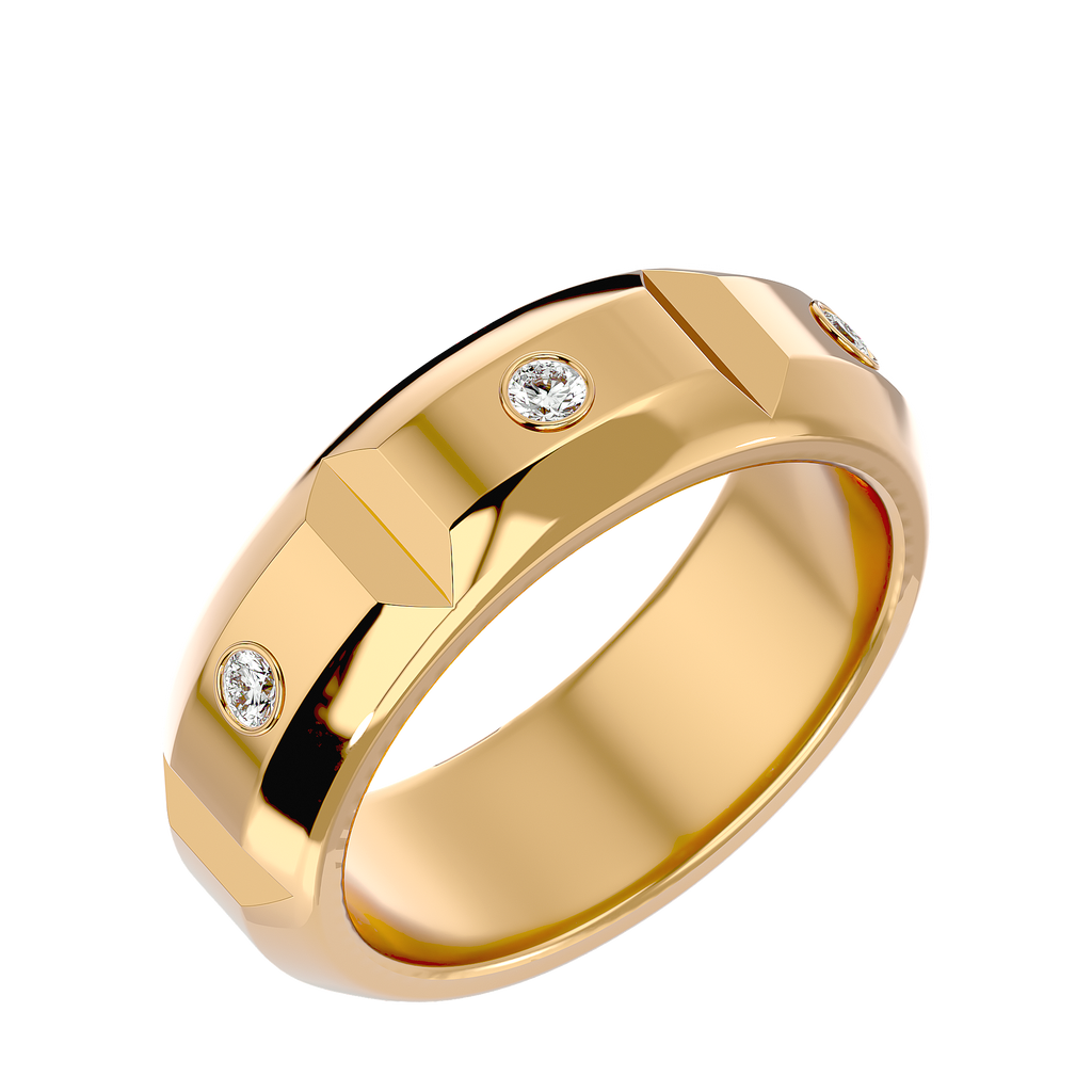 Gabriella Mens Studded  Band