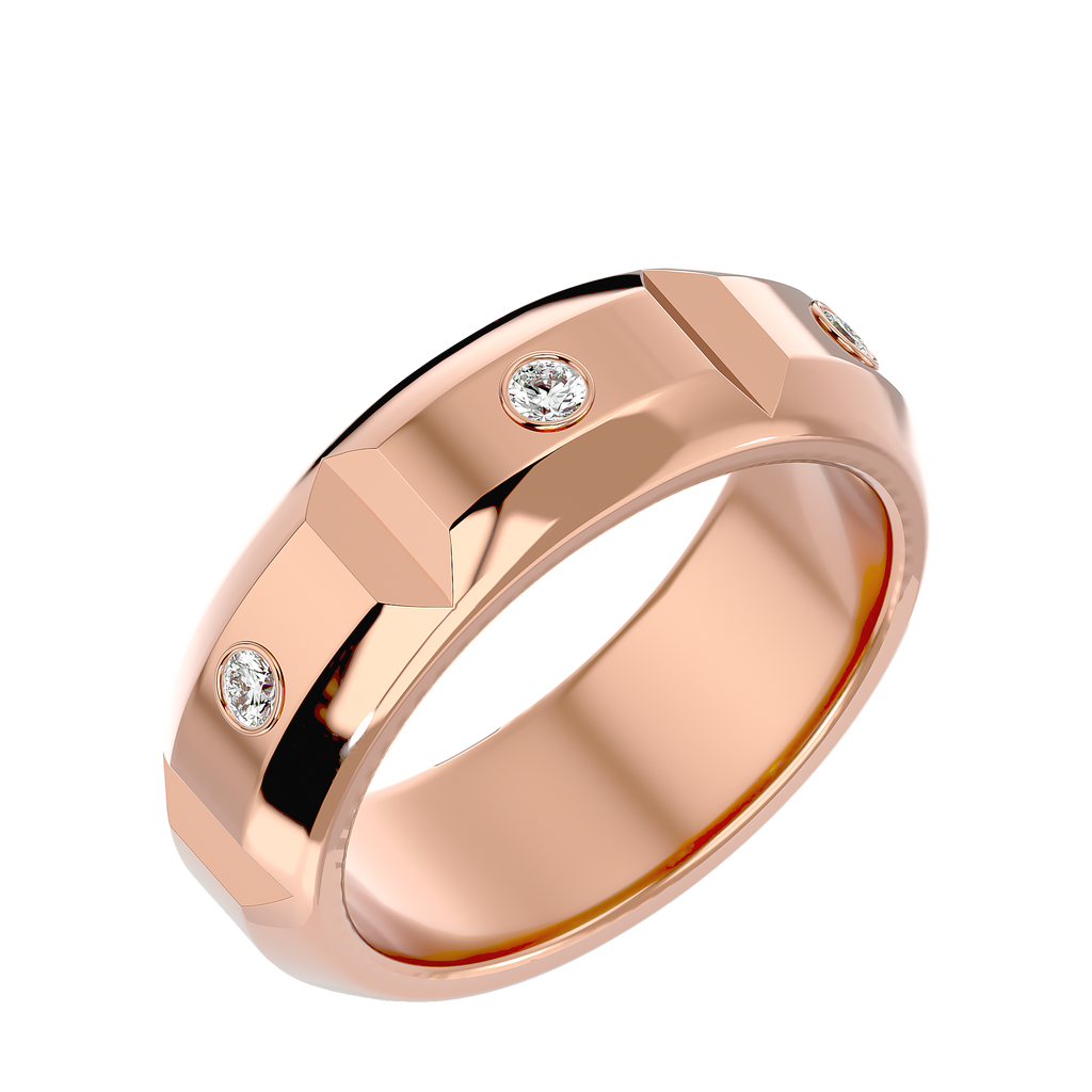 Gabriella Mens Studded  Band