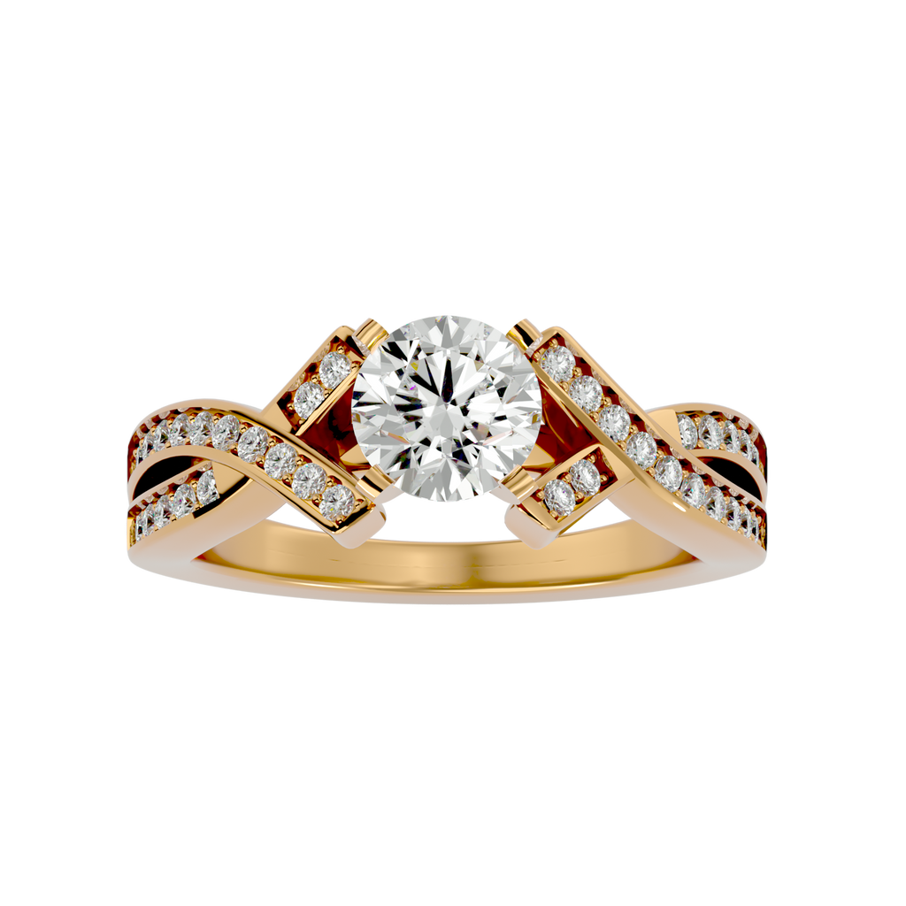Zephyr Solitaire Ring