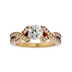 Zephyr Solitaire Ring