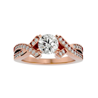 Zephyr Solitaire Ring