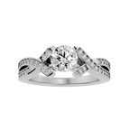 Zephyr Solitaire Ring