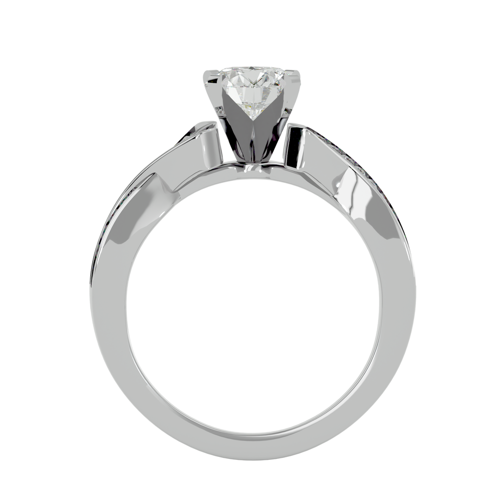 Zephyr Solitaire Ring