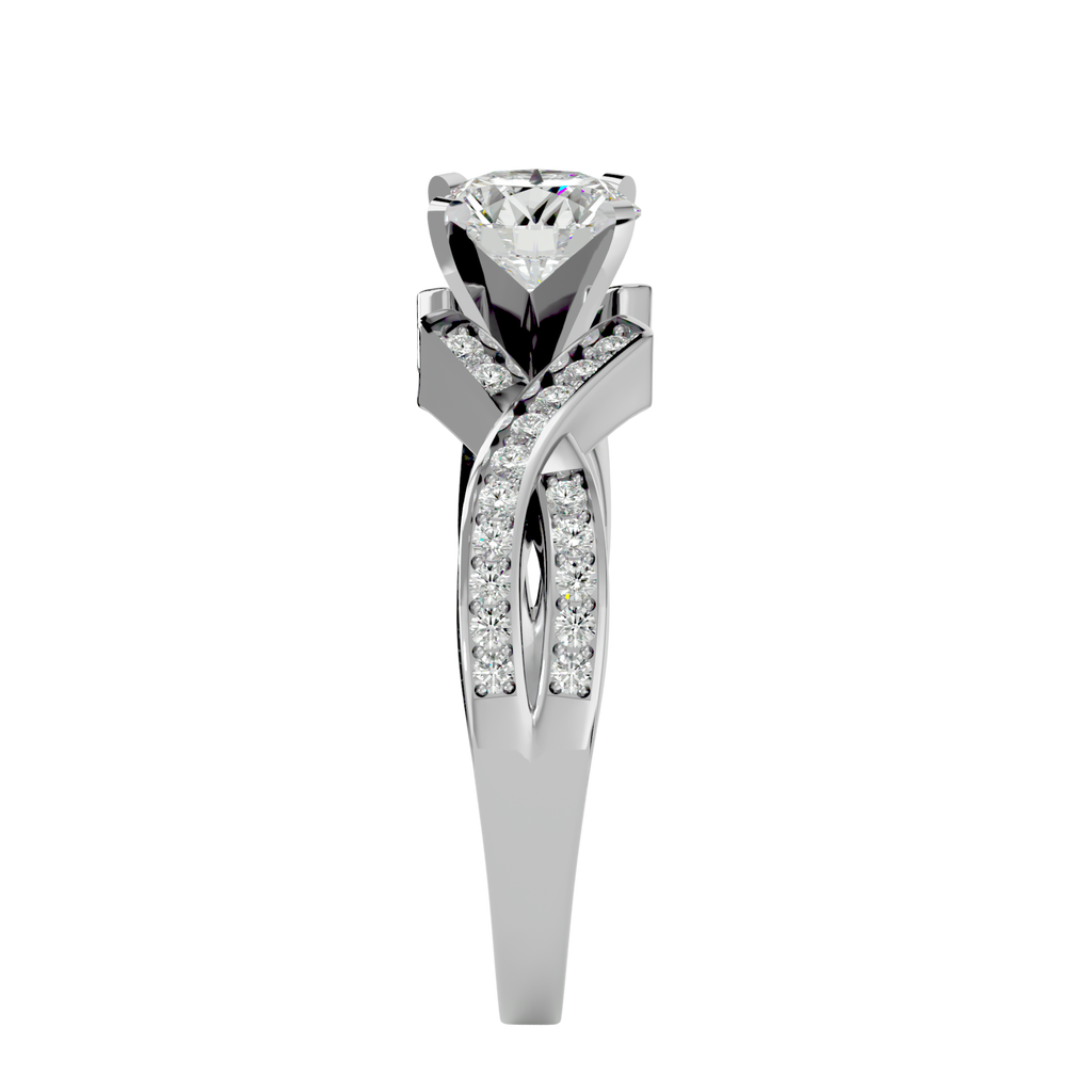 Zephyr Solitaire Ring