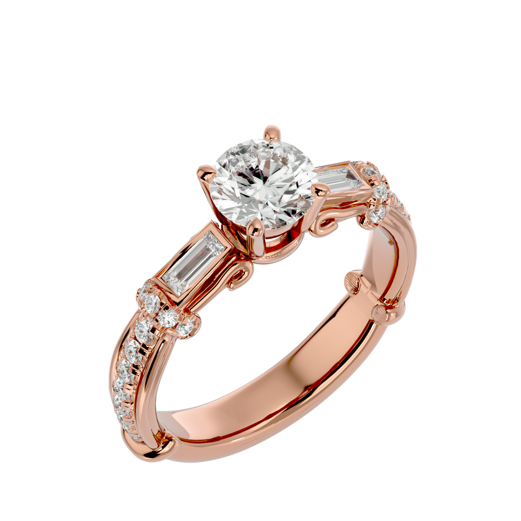 Luna Three Stone Ring