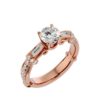 Luna Three Stone Ring