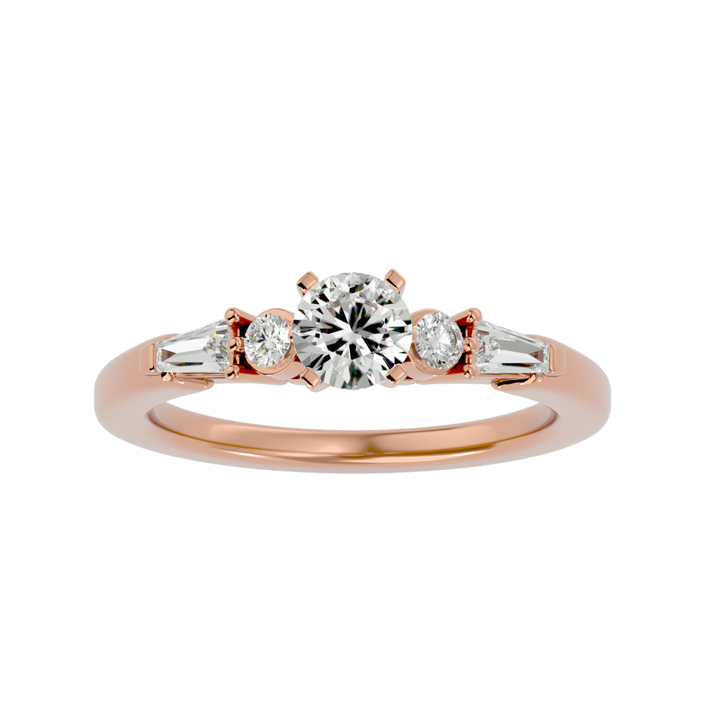 Arista Solitaire Ring