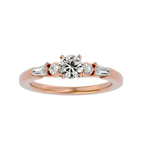 Arista Solitaire Ring