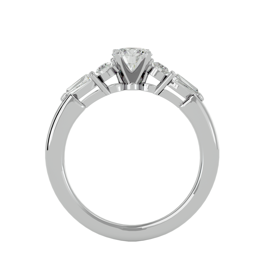 Arista Solitaire Ring