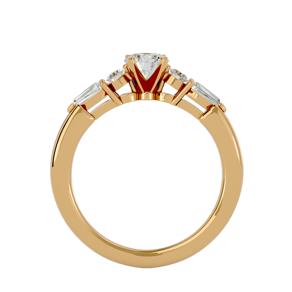 Arista Solitaire Ring