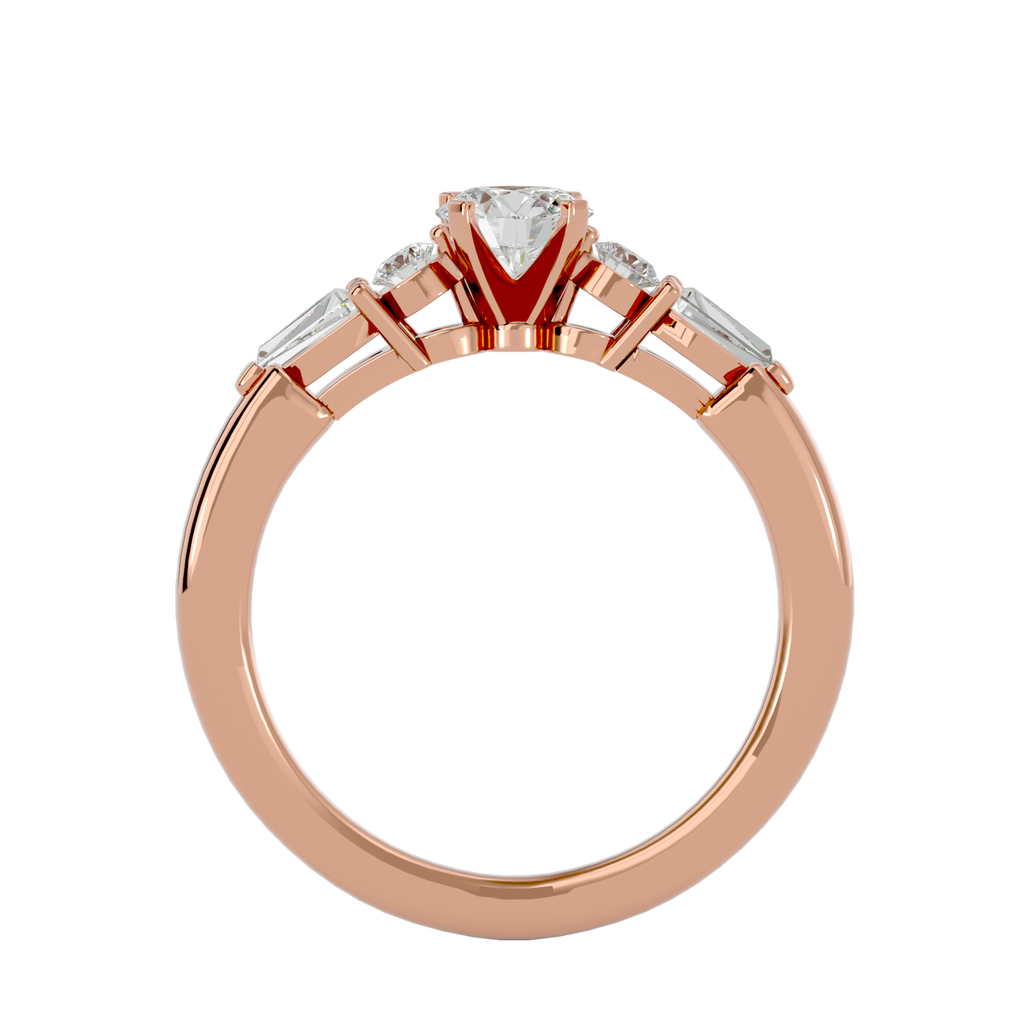 Arista Solitaire Ring