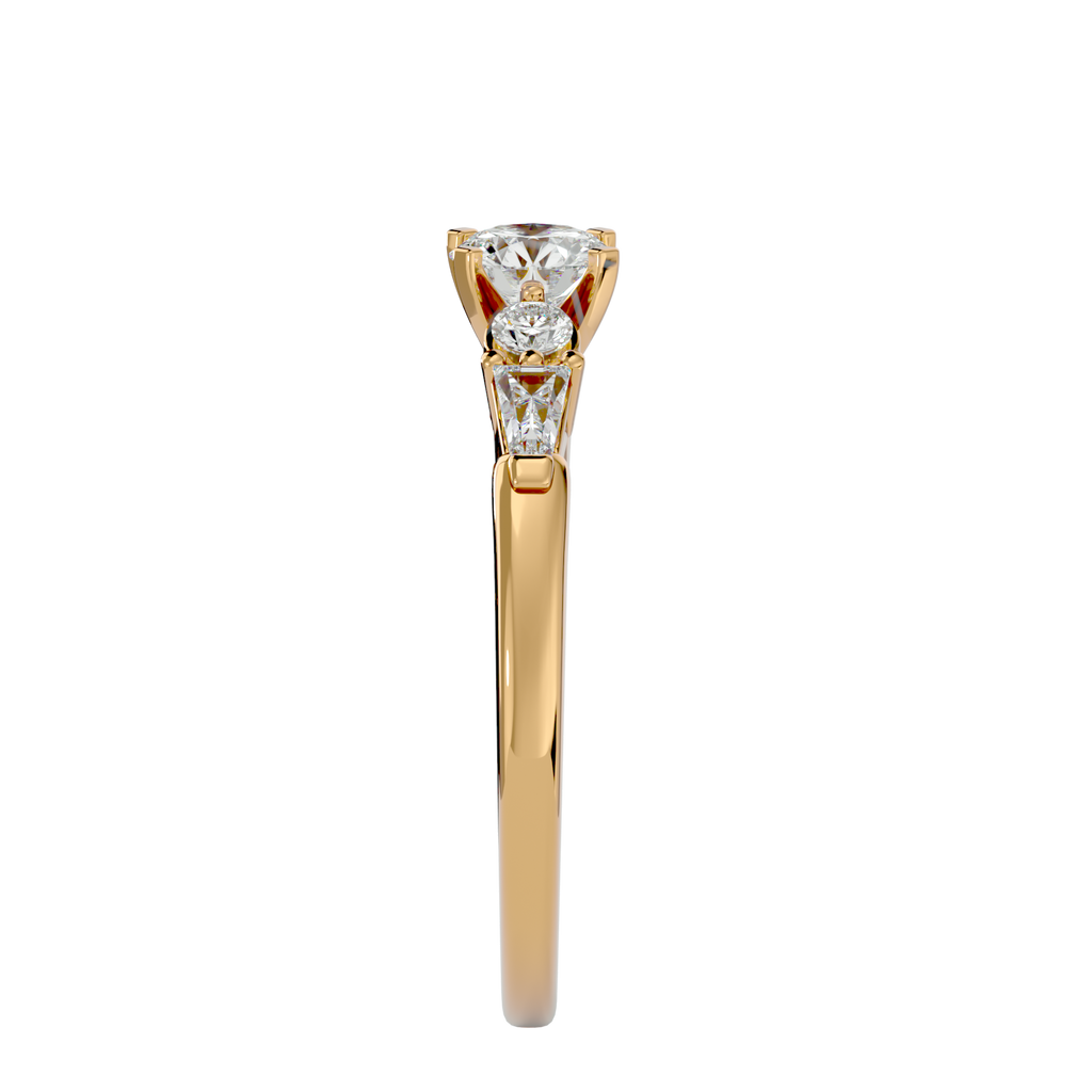 Arista Solitaire Ring
