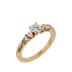 Arista Solitaire Ring