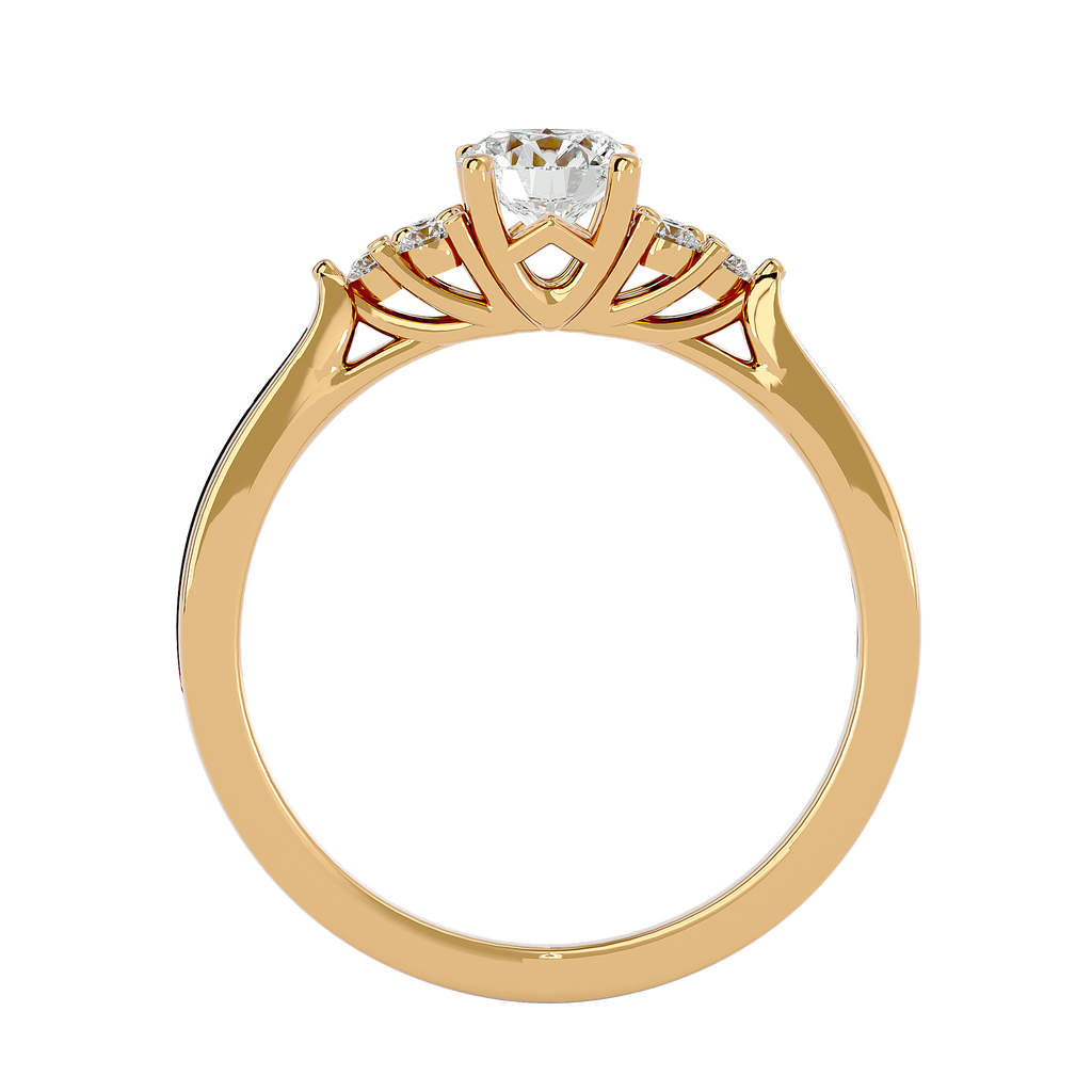 Zoey Solitaire Ring