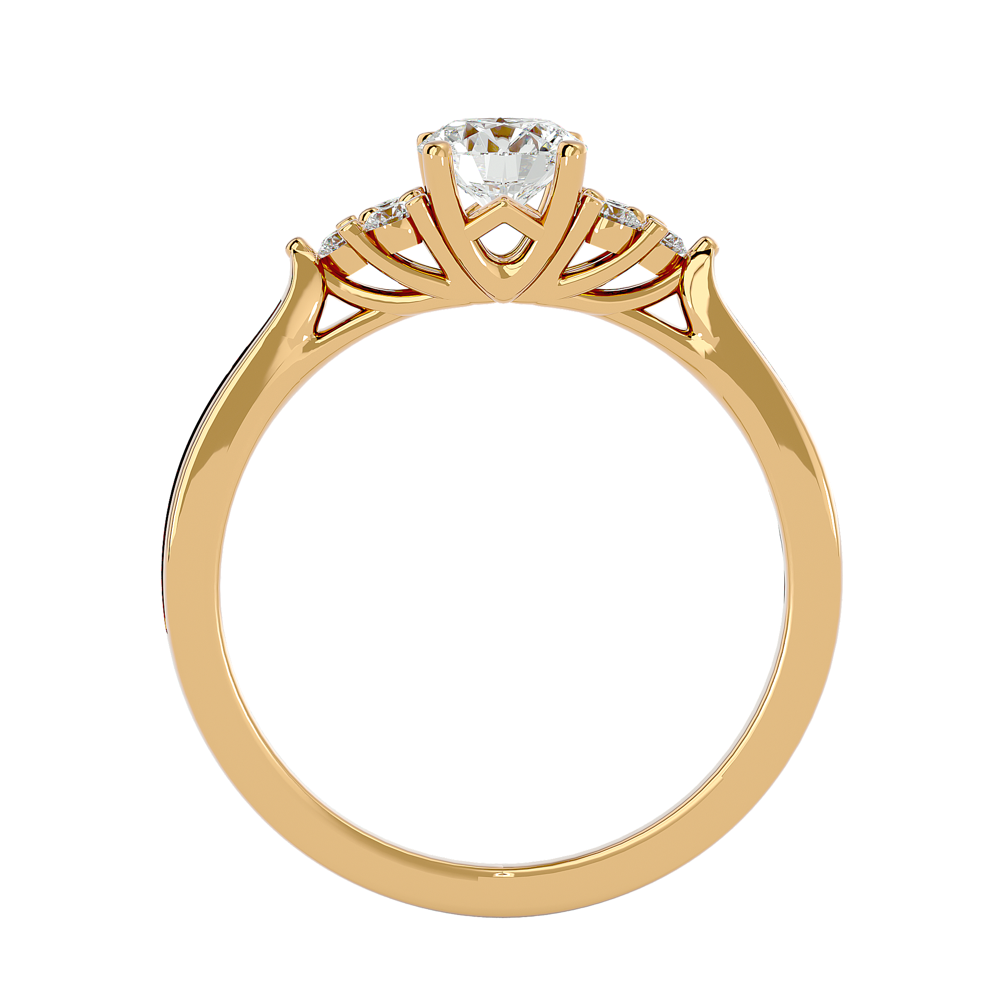 Zoey Solitaire Ring