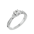 Zoey Solitaire Ring