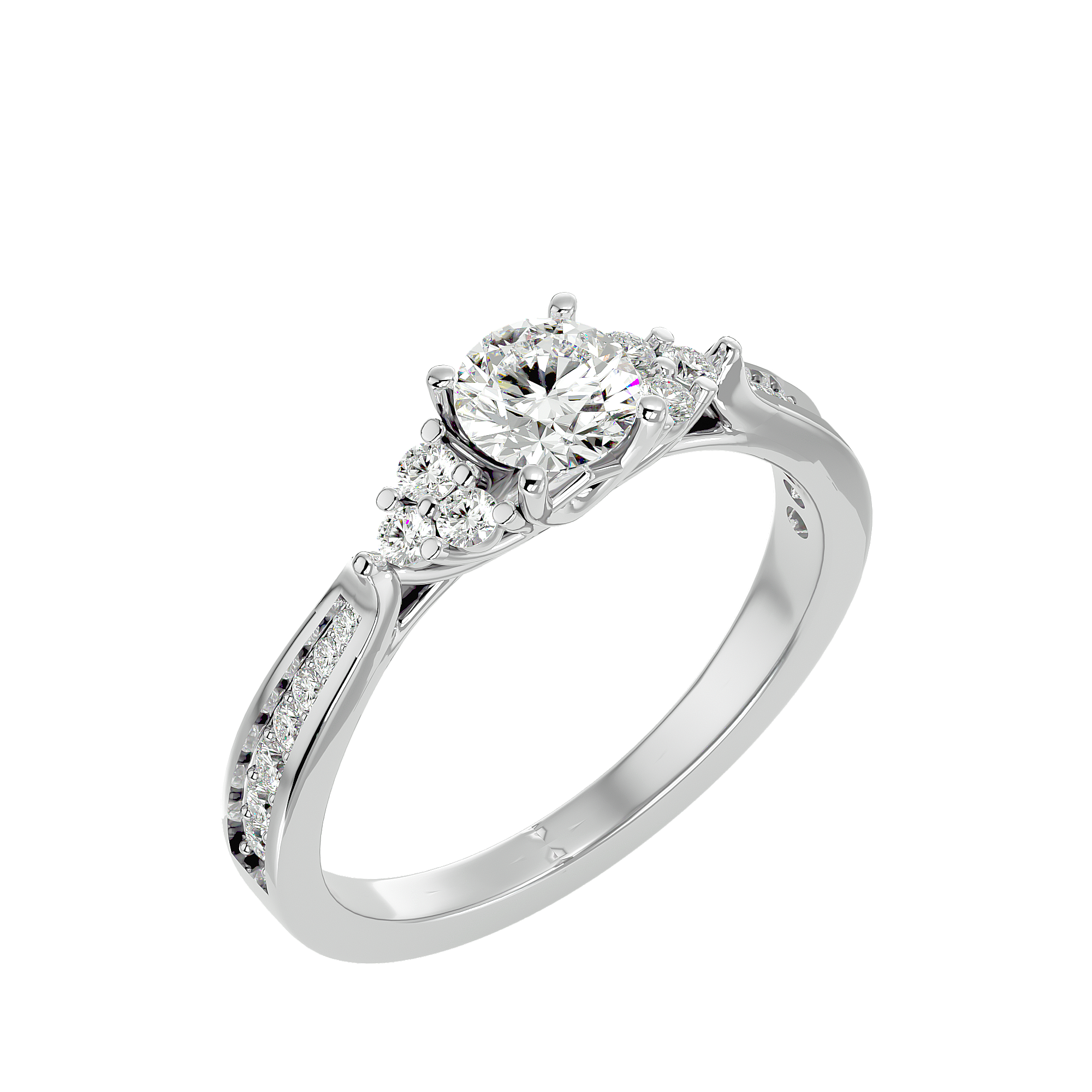 Zoey Solitaire Ring