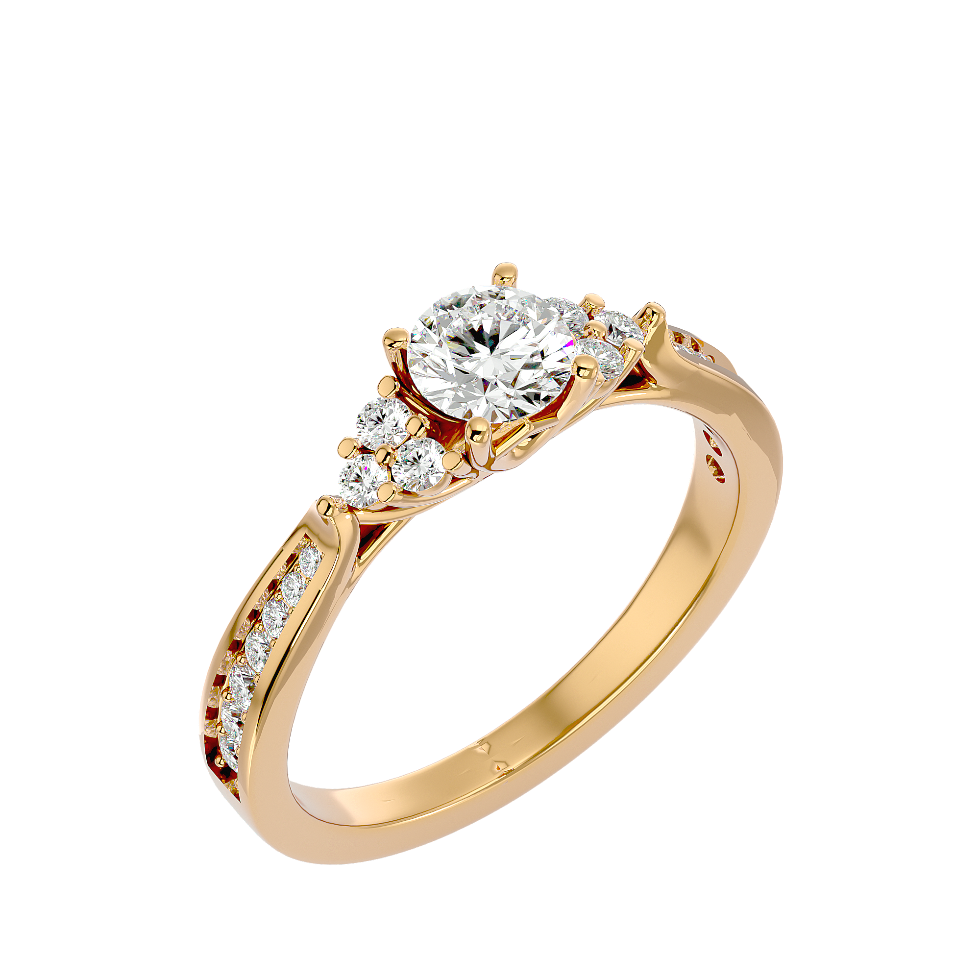 Zoey Solitaire Ring