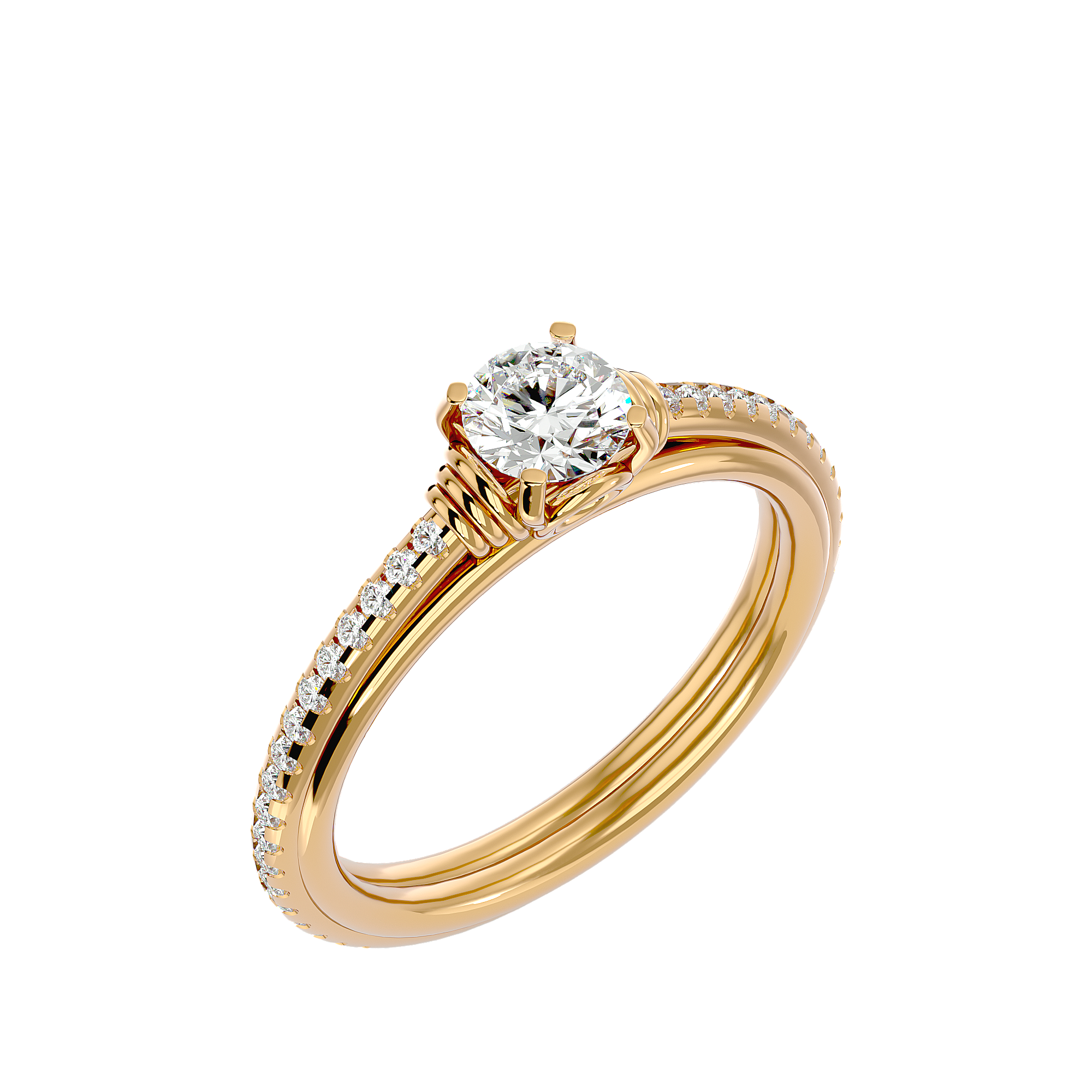 Celesta Solitaire Solitaire Ring