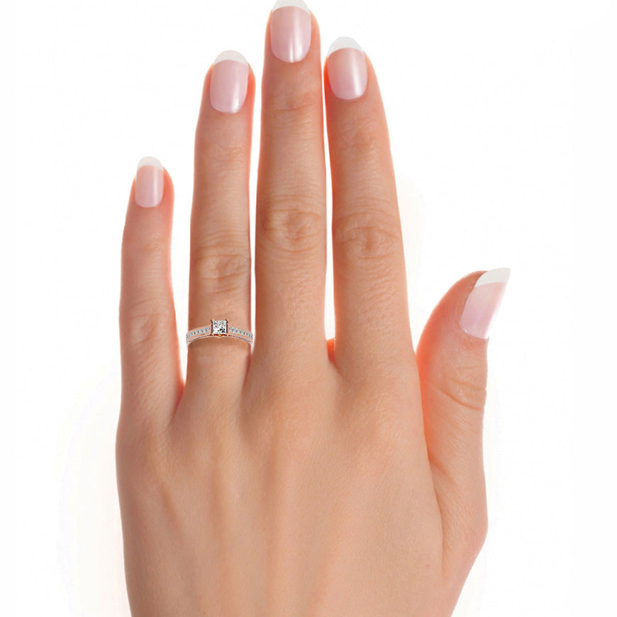 Juliet Solitaire Ring