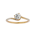 Aura Solitaire Ring