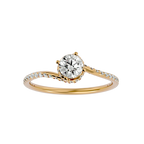 Aura Solitaire Ring