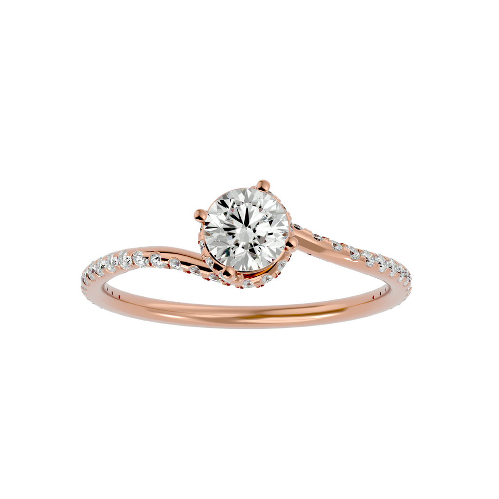 Aura Solitaire Ring