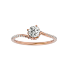Aura Solitaire Ring