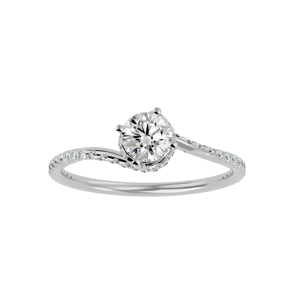 Aura Solitaire Ring