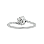 Aura Solitaire Ring